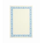 Certificate Papers with Foil Seals 90gsm A4 Blue [Pack 30]